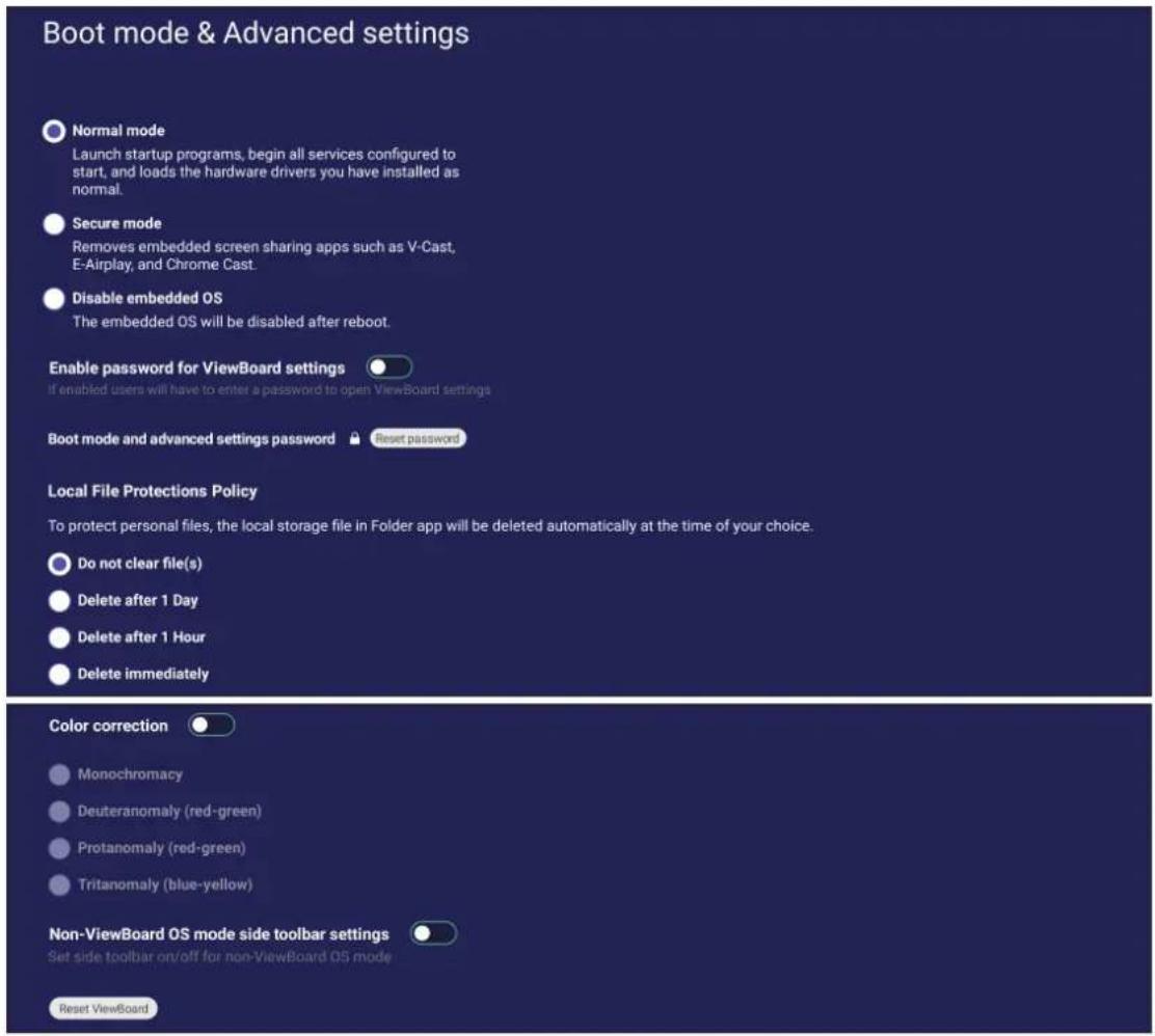VIEWSONIC 65505 - Boot Mode (Mode démarrage) - 1