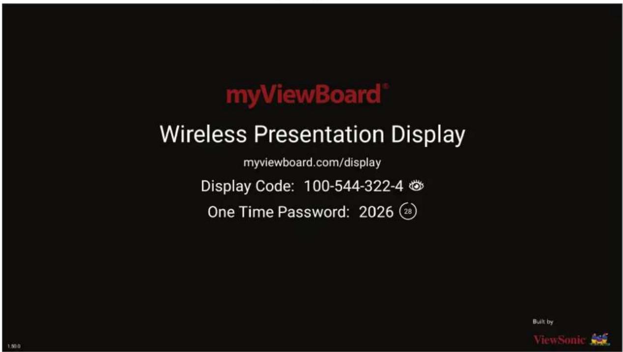 VIEWSONIC 65505 - myViewBoard Display - 1