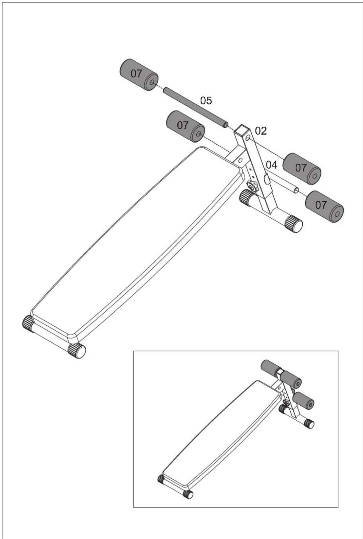 ADIDAS ADBE10433 - ESSENTIAL AB BOARD ADBE - 10433 - 21
