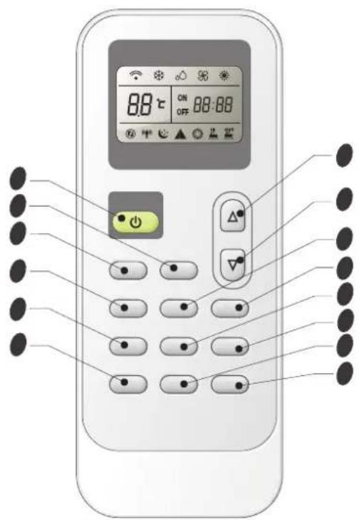 HISENSE APH09QC - Télécommande - 1