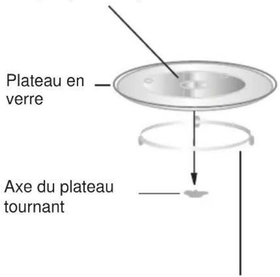 HAIER H38FMWID627N - Installation du plateau tournant - 1