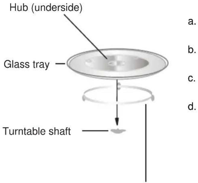 HAIER H38FMWID627N - Turntable Installation - 1