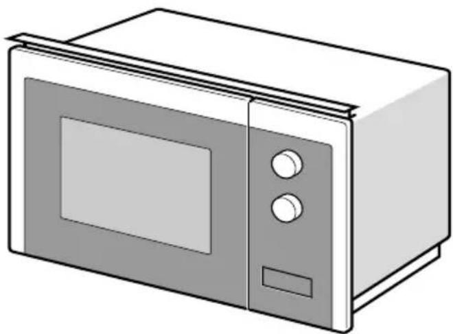 HAIER H38FMWID627N - Installing the oven - Fig. 2 - 4