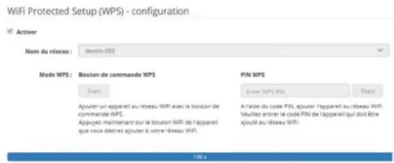 DEVOLO WiFiRepeater+ ac - Activier le cryptage WPS - 1