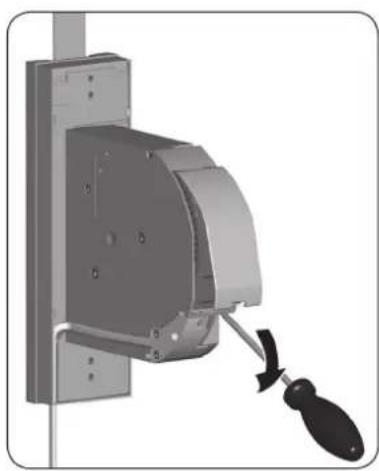 RADEMACHER RolloTron Basis 1100 - Attention de ne pas vous blesser avec le galet. - 1