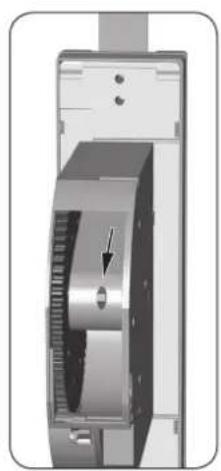 RADEMACHER RolloTron Basis 1100 - Attention de ne pas vous blesser avec le galet. - 2