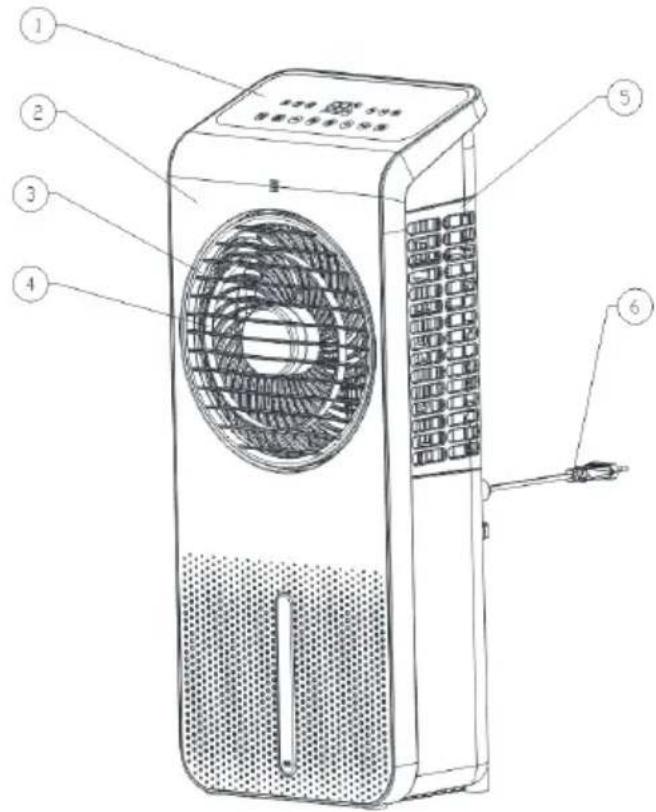 Clean Air Optima CA104 - CA-104B/ CA-104W Pohiseade - 1
