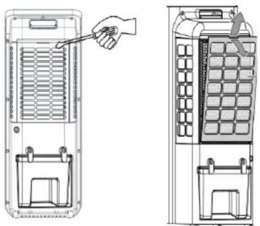 Clean Air Optima CA104 - Installer le filtré d'évaporation - 1