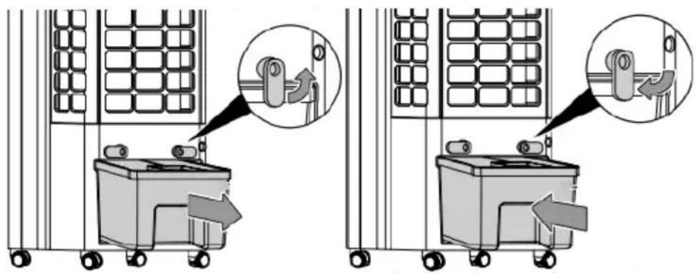 Clean Air Optima CA104 - Limpieza del deposito de agua del refrigerador de aire Clean Air Optima - 1