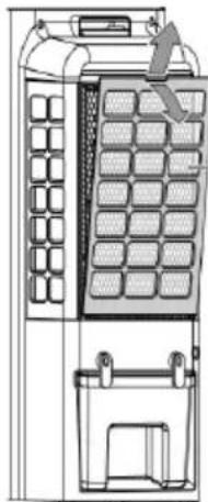 Clean Air Optima CA104 - Verdunstungsfilter einsetzen - 2