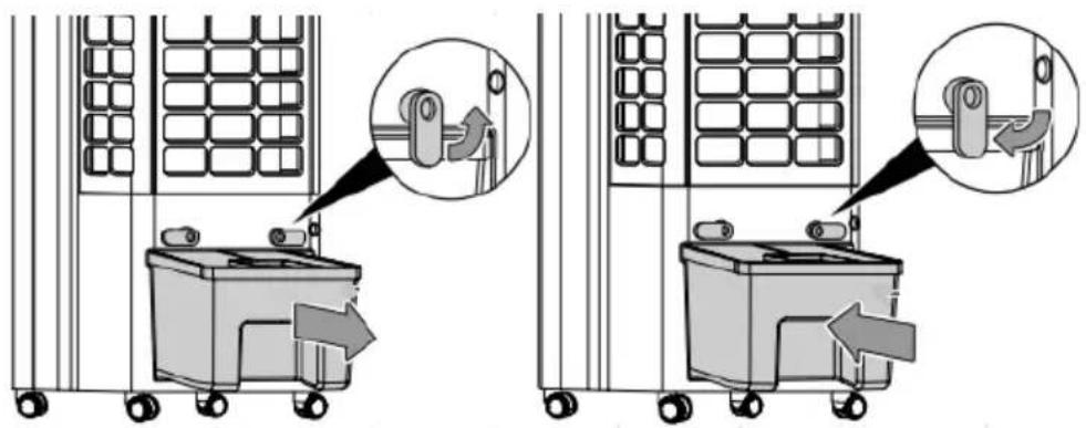 Clean Air Optima CA104 - Fill the water tank - 1