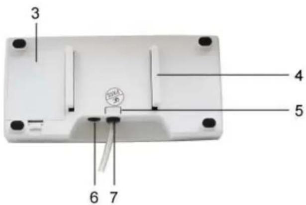 Kern BIC 3T3 - Geräteübersicht Anzeigegerät - 2