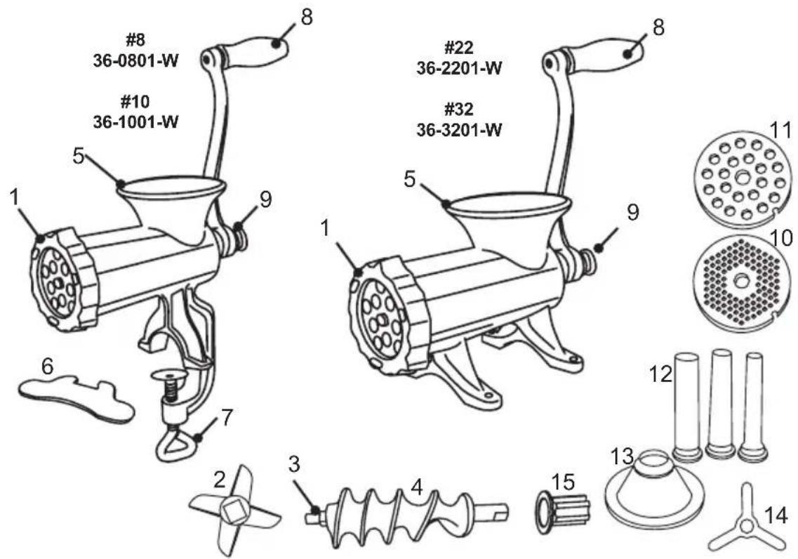 Weston 362201W - SAVE THESE INSTRUCTIONS - 1