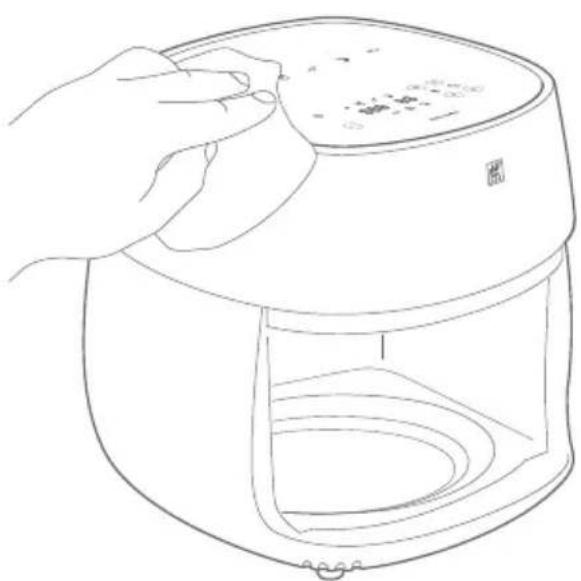 Zwilling AIRFRYER - Cleaning the housing - 1