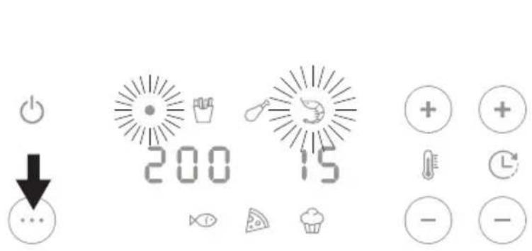 Zwilling AIRFRYER - Choiser le programme de friture - 1