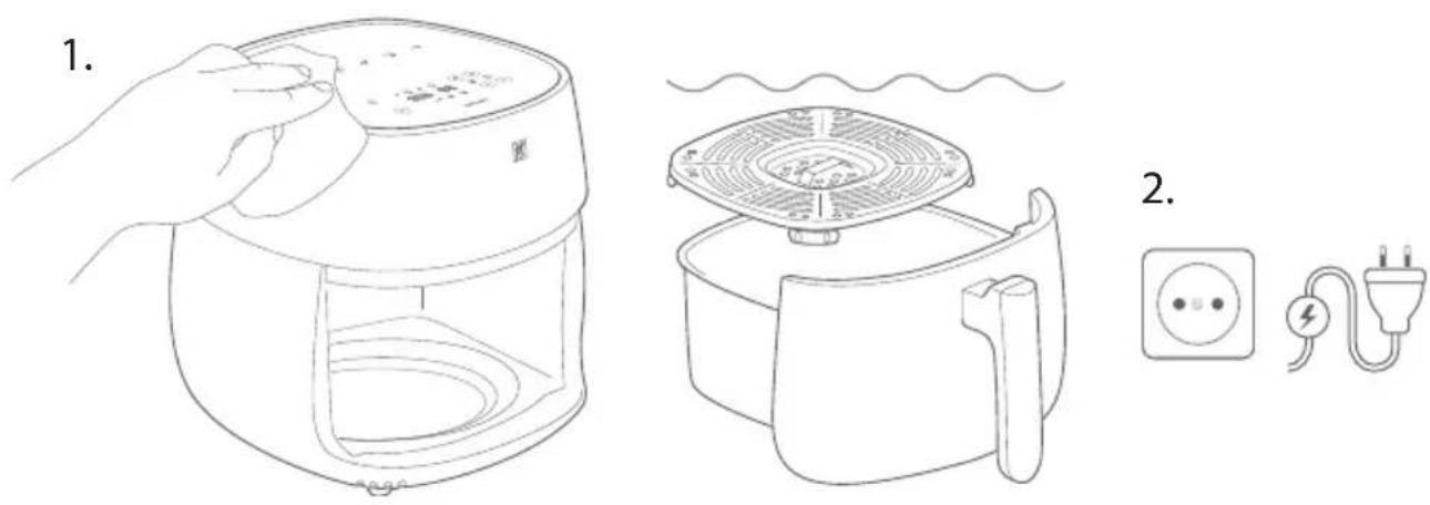 Zwilling AIRFRYER - Avant la première utilisation - 1
