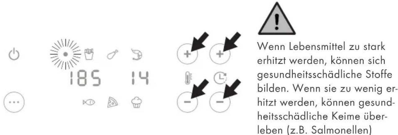 Zwilling AIRFRYER - Einstellungen anpassen - 1