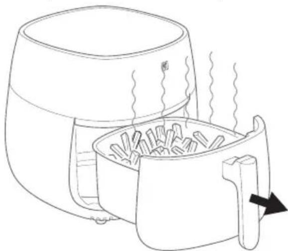 Zwilling AIRFRYER - Retirer les alimentes à frire - 2