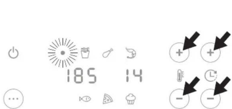 Zwilling AIRFRYER - Tilpasning af indstlinger - 1