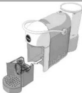 Lavazza A Modo Mio Jolie Evo - Behalter für verbrauchte Kapseln voll - 2