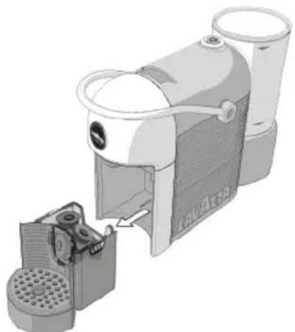 Lavazza A Modo Mio Jolie Evo - LIMPIEZA DEL CAJON DE RECOGIDA DE CAPSULAS USADAS Y CAJON DE RECOGIDA DE GOTAS - 2