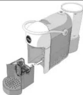 Lavazza A Modo Mio Jolie Evo - Tiroir de collecte des capsules est plein - 2