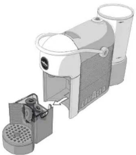 Lavazza A Modo Mio Jolie Evo - PULIZIA CASSETTO RACCOGLI CAPSULE USATE E CASSETTO RACCOGLI GOCCE - 2