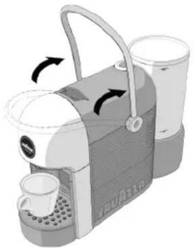 Lavazza A Modo Mio Jolie Evo - PREPARING THE COFFEE - 1