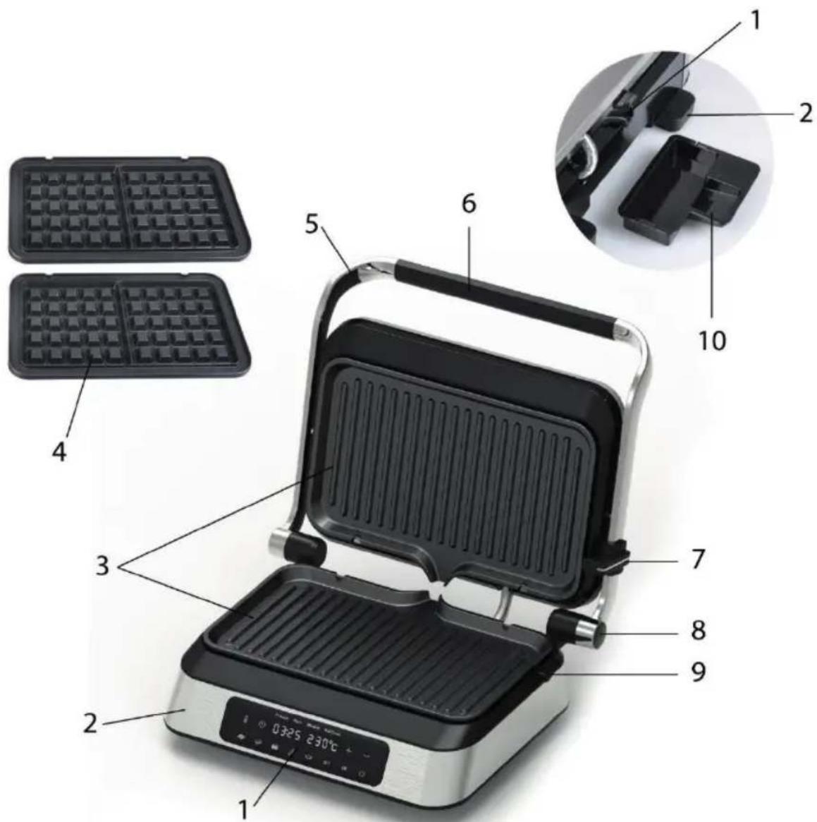 Eldom CRISPER GK2000W - 1