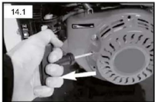 Anova BIO150D - Démarrage de la déchiqueteuse à bois - 4