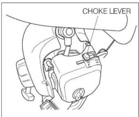 Maruyama H23DFLR - STARTING THE ENGINE (for the carburetor with primer bulb) - 2