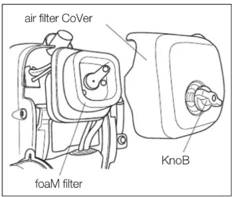 Maruyama H23DFLR - AIR FILTER - 1