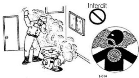 Maruyama MS655 - Précautions durant l'usage (inspection, entretien et transport) - 3
