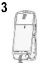 SAGEM myX12 - Echange de la coque - 3