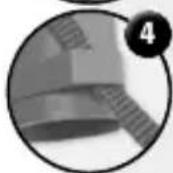 Steiner BluHorizons 8x22 - Fijación de las tapas protectoras de los objetivos: - 4