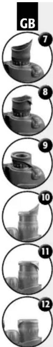 Steiner BluHorizons 8x22 - Porro binoculars with Sports-Auto-Focus (see also key): - 1