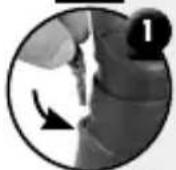 Steiner BluHorizons 8x22 - Fijación de las tapas protectoras de los objetivos: - 1