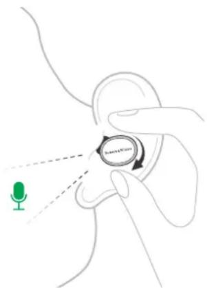 BOWERS & WILKINS Pi6 - Colocacion de sus auriculares - 2