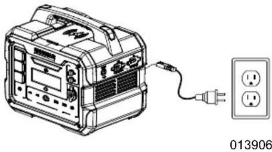 Generac G0080260 - REMARQUE IMPORTANTE : Toujours utiliser le(s) cordon(s) de charge fourni(s) avec la centrale. - 1