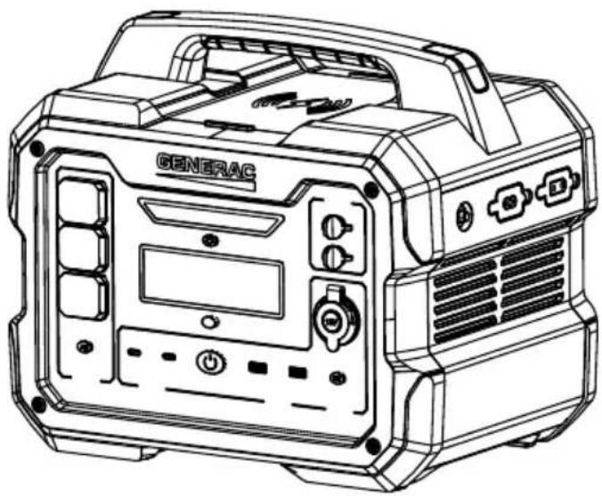 Generac G0080260 - Generac GB1000 and GB2000 Portable Power Station - 1