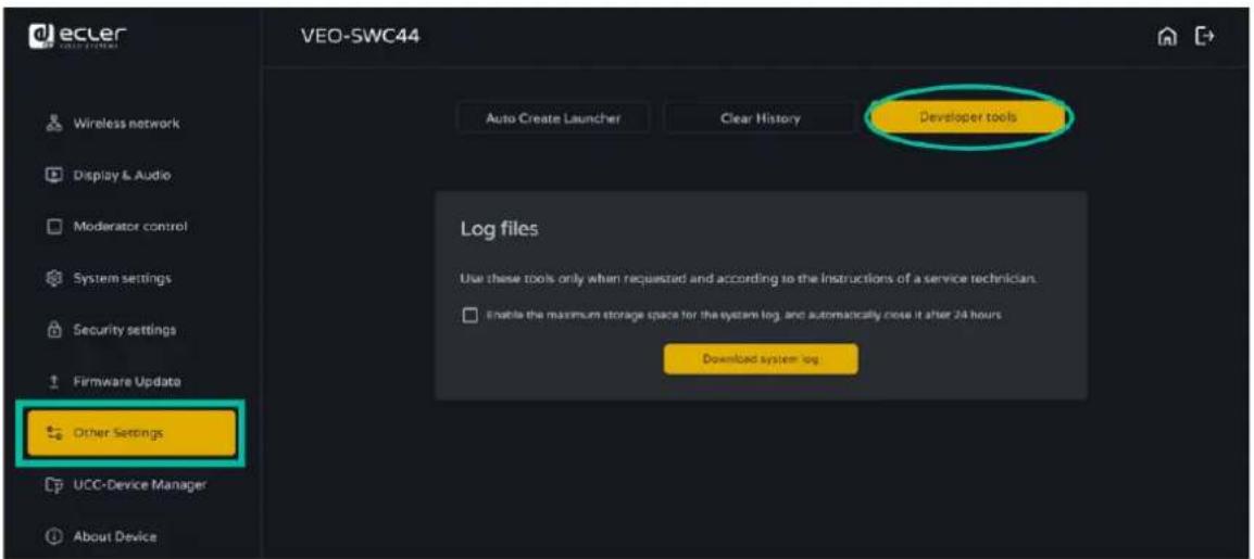 Ecler VEOSWC44TU - UCC Device Manager (gestionnaire d'appareils d'UCC) - 1