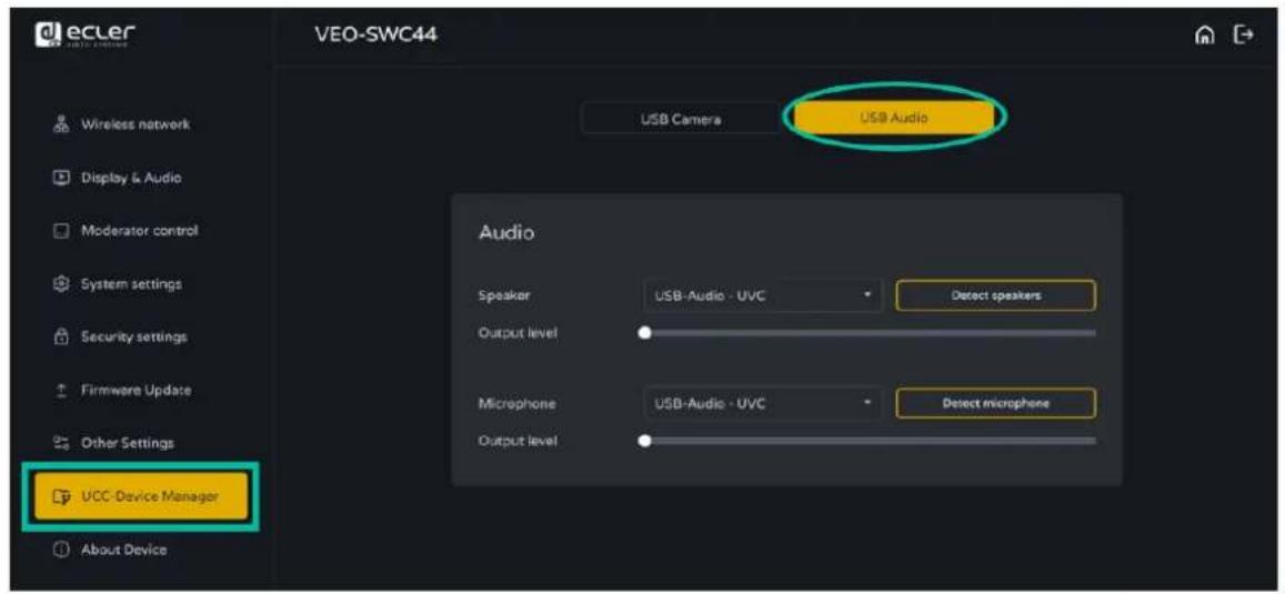 Ecler VEOSWC44TU - USB-Audio (audio USB) - 1