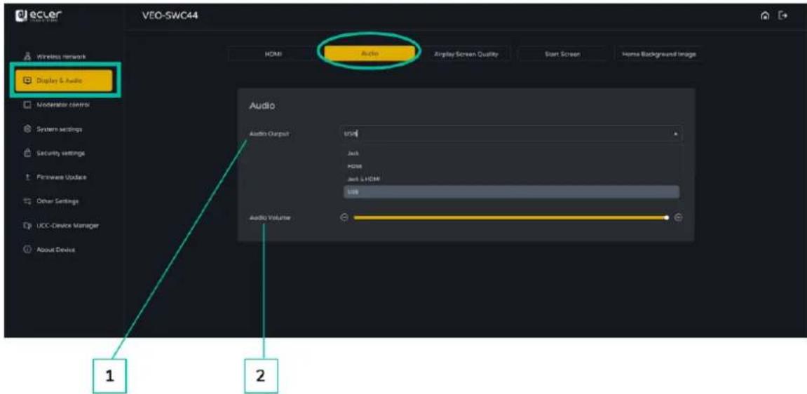 Ecler VEOSWC44TU - Audio - 1