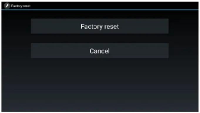 Ecler VEOSWC44TU - Réinitialisation d'usine à l'aide du bouton de la face arrête - 1