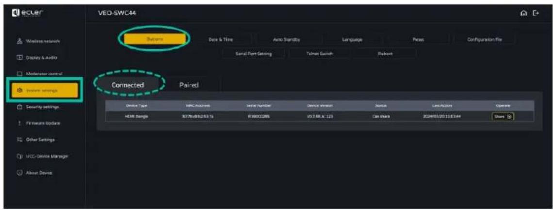 Ecler VEOSWC44TU - Buttons - 1