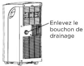 COMFEE Smart Cool 70001 - DRAINAGE DE L'EAU - 1