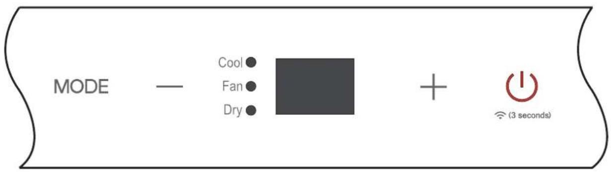 COMFEE Smart Cool 70001 - Functies bedieningspaneel - 1