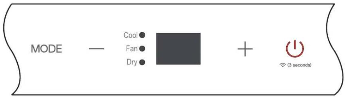 COMFEE Smart Cool 70001 - Opcje Panelu Kontrolnego - 1