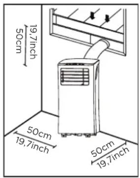 COMFEE Smart Cool 70001 - Choisir le bon emplacement - 1
