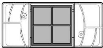 LG LF25S6330S - Remplacement du filtré à air - 3